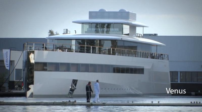 Yachtul lui Steve Jobs, Foto: Captura YouTube