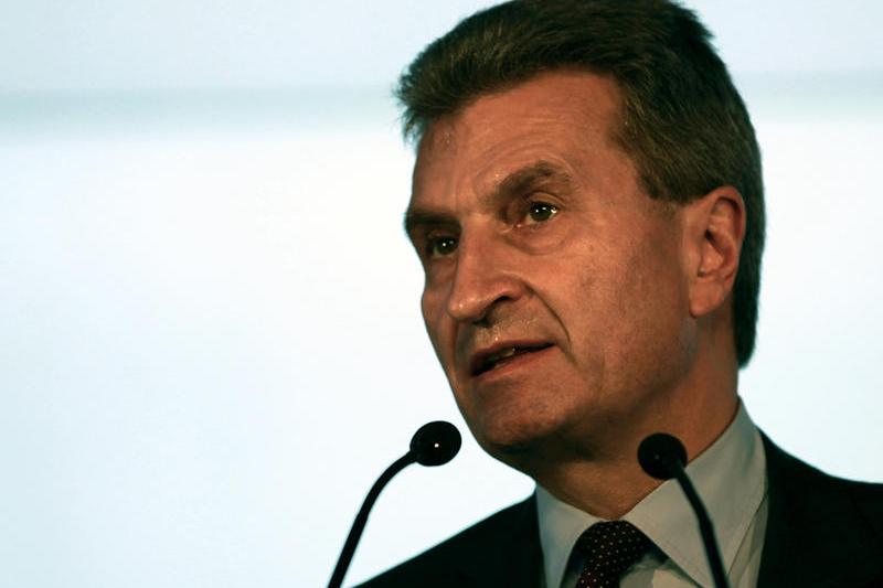 Gunther Oettinger, comisarul european pentru energie, Foto: HotNews / DP