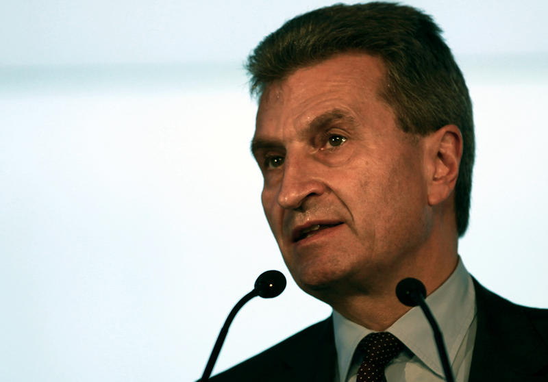 Gunther Oettinger, comisarul european pentru energie, Foto: HotNews / DP
