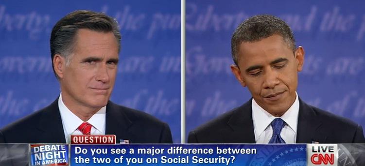 Romney vs Barack, Foto: Captura CNN