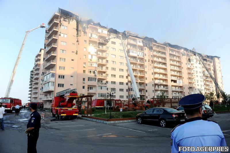 Incendiu la complexul Confort City, Foto: Agerpres