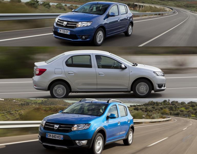 Colaj noile Sandero Logan si Stepway, Foto: 0-100.ro