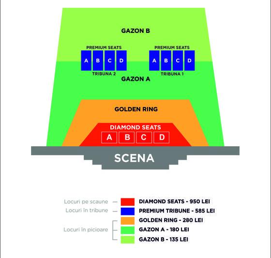 Schema zonei de concert, Foto: Emagic