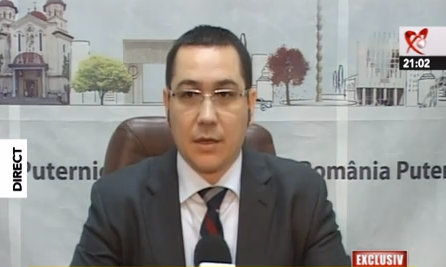 Victor Ponta, Foto: Captura Realitatea TV