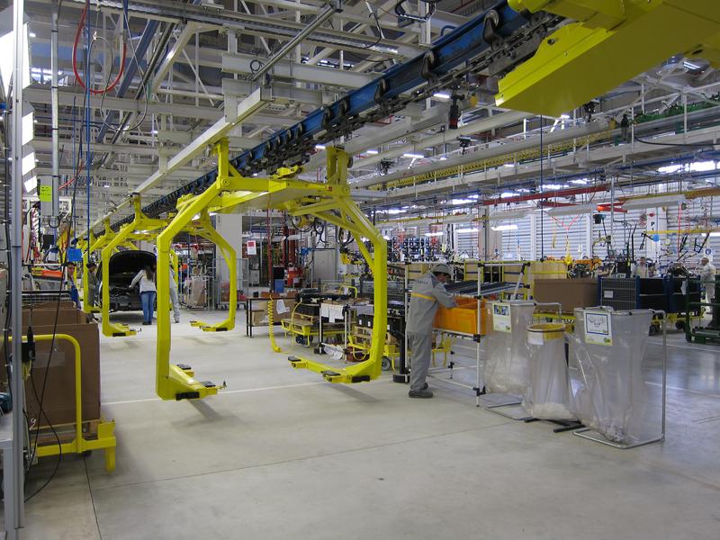 In uzina Renault din Tanger, Foto: Hotnews