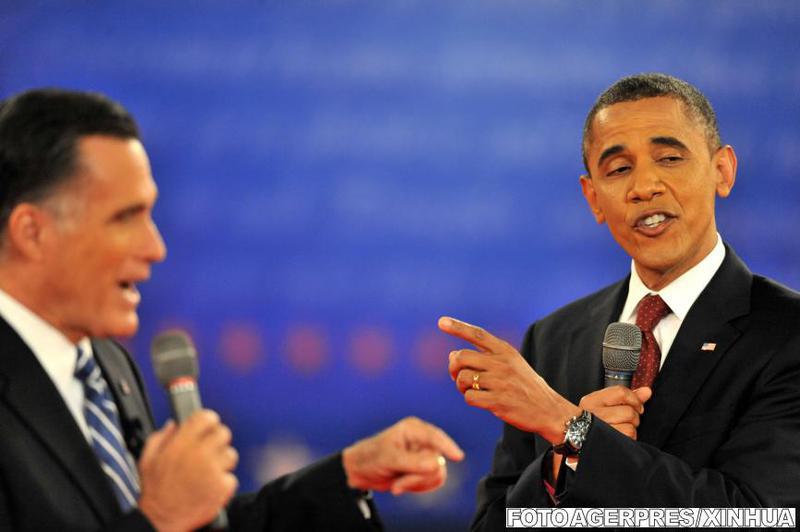 Barack Obama si Mitt Romney, Foto: Agerpres/Xinhua