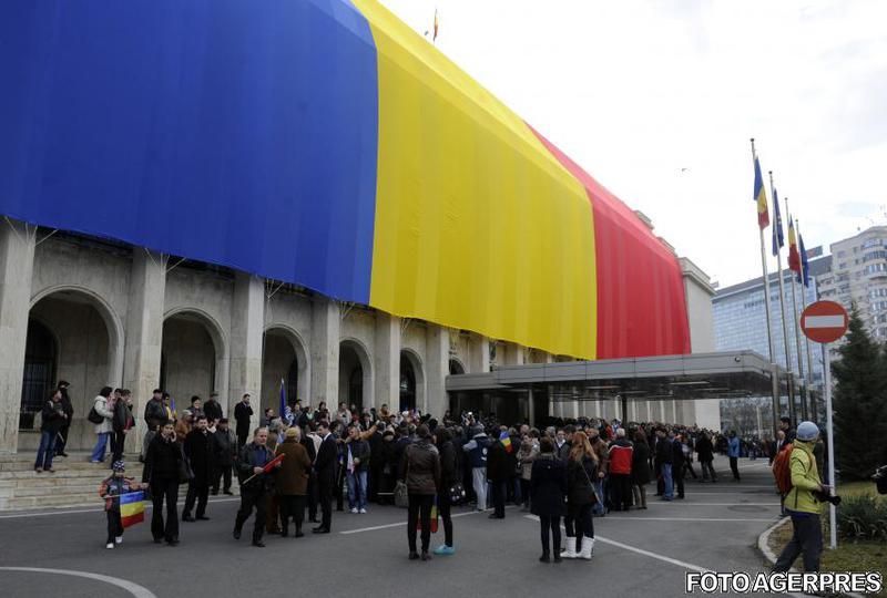 Ziua Portilor Deschise la Palatul Victoria, de 1 Decembrie, Foto: Agerpres