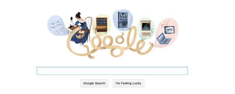 Google o celebreaza pe Ada Lovelace, Foto: Google