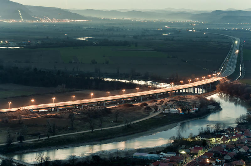 Autostrada Deva - Orastie, Foto: Forum Skyscrapercity.com