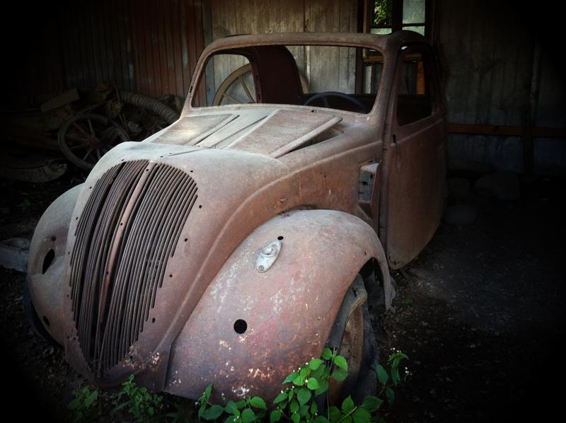 Masina Abandonata, Foto: 0-100.ro