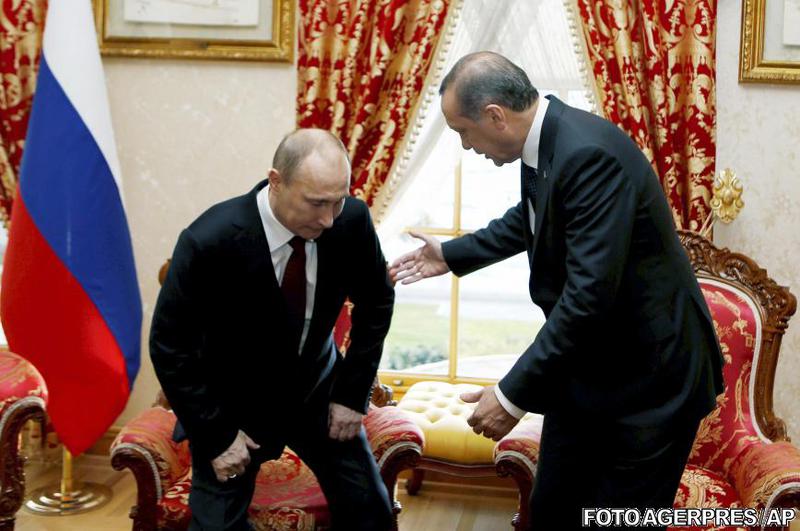 Putin si Erdogan, Foto: AGERPRES