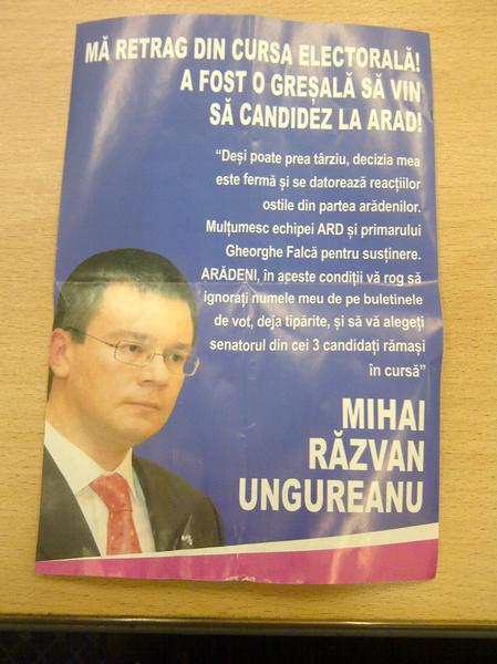 Material fals de campanie, Foto: A.R.D.