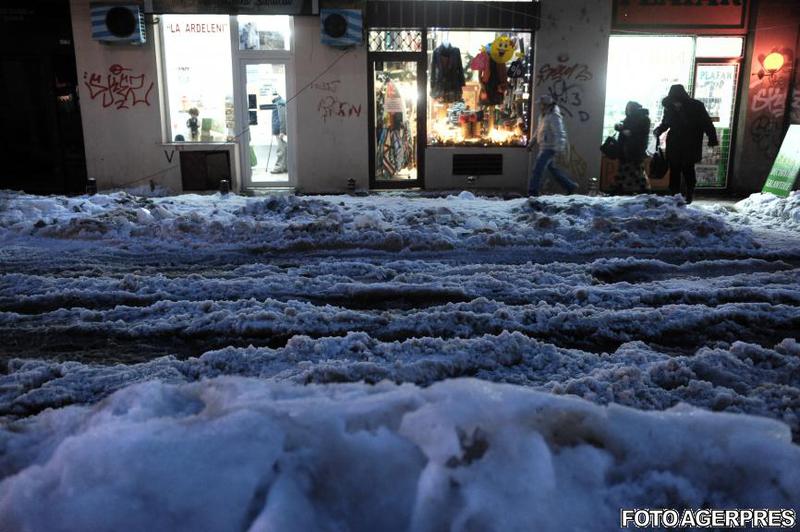 Iarna in Bucuresti - Arhiva, Foto: Agerpres