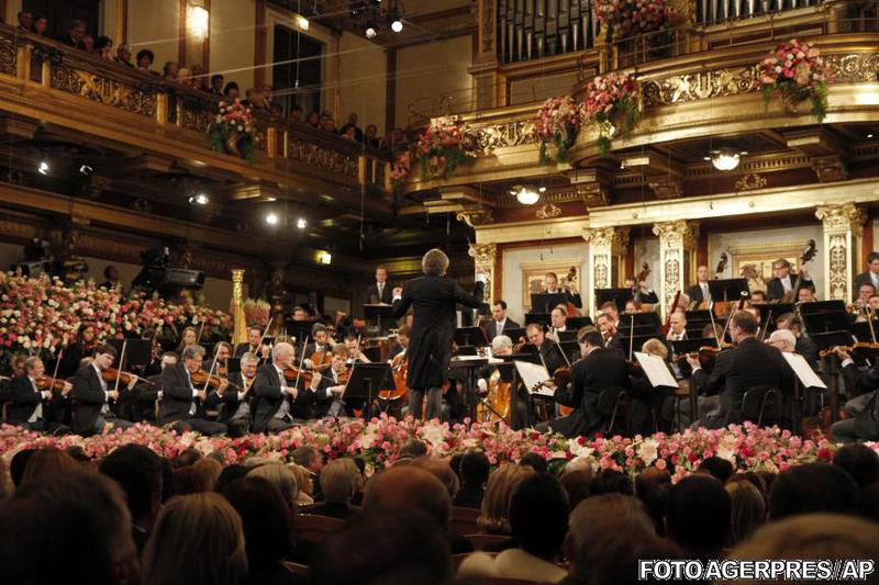 Orchestra filarmonica din Viena, concert de Anul Nou 2013, Foto: Agerpres/AP