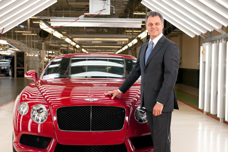Wolfgang Schreiber, CEO al Bentley, Foto: Bentley Motors