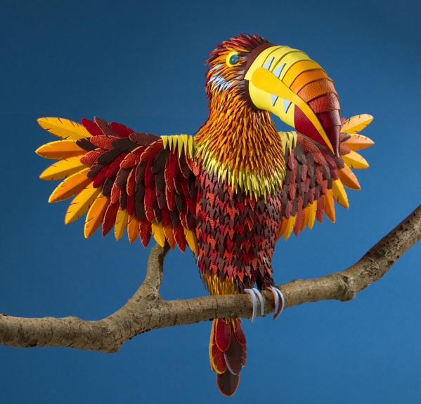 Figurinele sunt create folosind resturi de piele de la atelierele Hermès, Foto: Zim and Zou