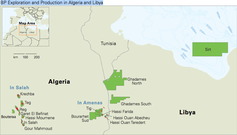 British Petroleum in Algeria, Foto: BP