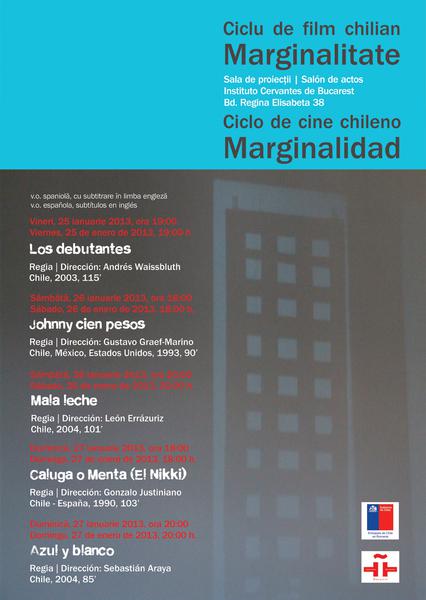 Cartel de cine de Chile, Foto: Institutul Cervantes Bucuresti
