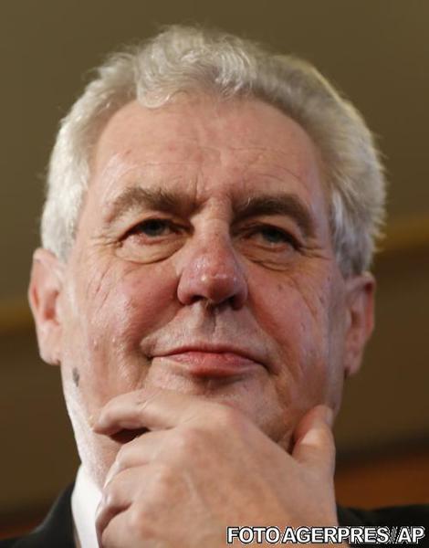 Milos Zeman, Foto: Agerpres/AP