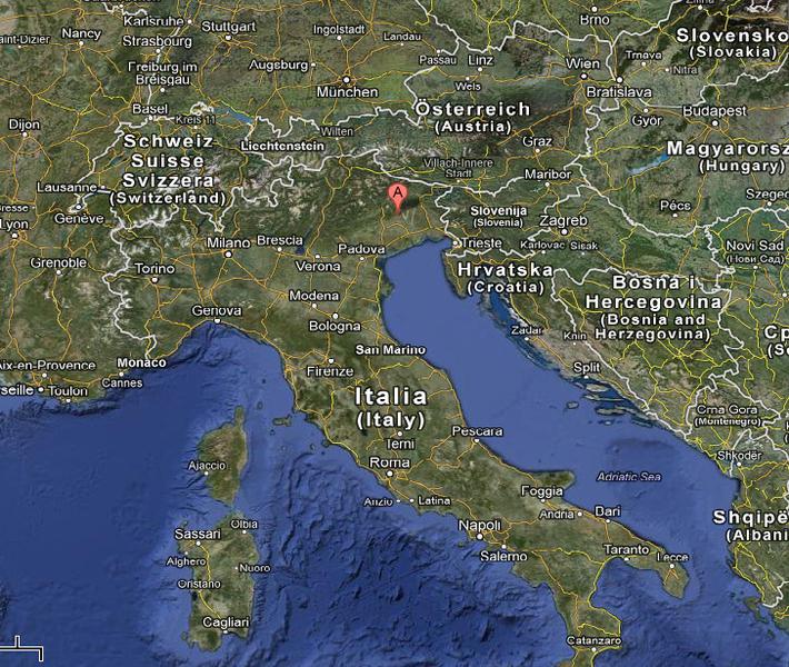 baza de la Aviano, Foto: Google Maps