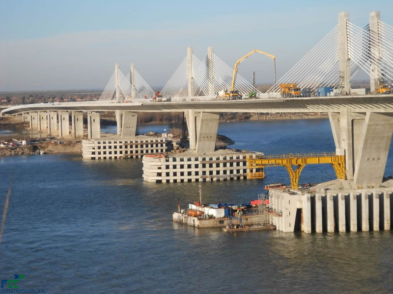 Podul Calafat-Vidin (decembrie 2012), Foto: DanubeBridge2.com