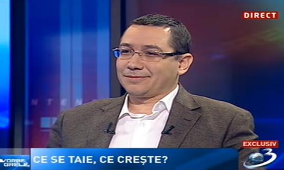 Victor Ponta, Foto: captura Antena 3