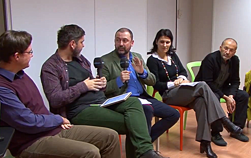 Cristina Iordache, Mugur Ciumageanu, Vlad Mixich si Mircea Toma au discutat despre ce este binele, Foto: Hotnews