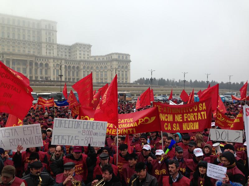 Protest postasi, Foto: Hotnews