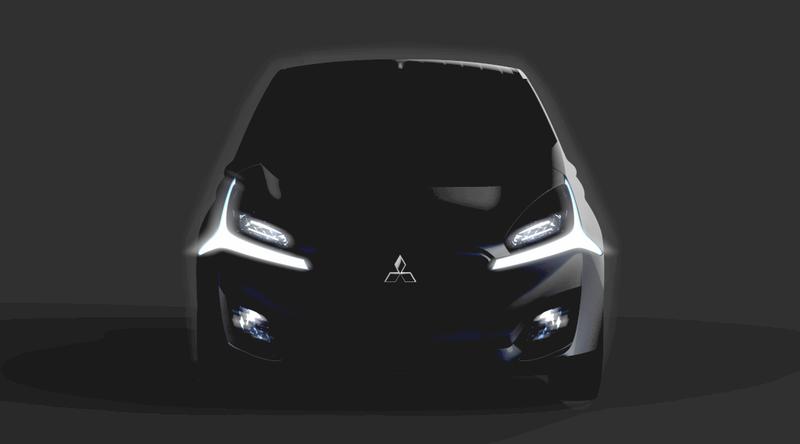 Teaser Mitsubishi CA-MiEV Concept, Foto: Mitsubishi