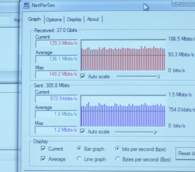 Demonstratie internet mobil 4G, Foto: Cosmote Romania