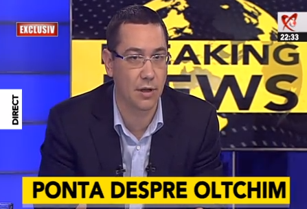 Victor Ponta, Foto: Captura Realitatea TV