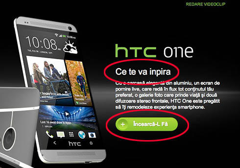Mesajul HTC Romania, Foto: Hotnews