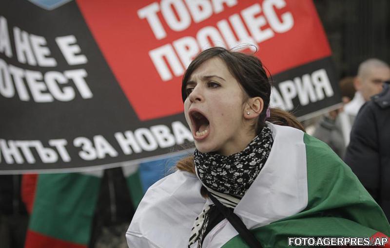 Proteste la Sofia, Foto: Agerpres/AP