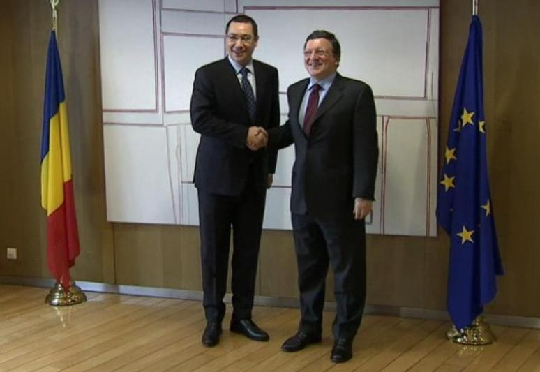 Ponta si Barroso, Foto: Comisia Europeana