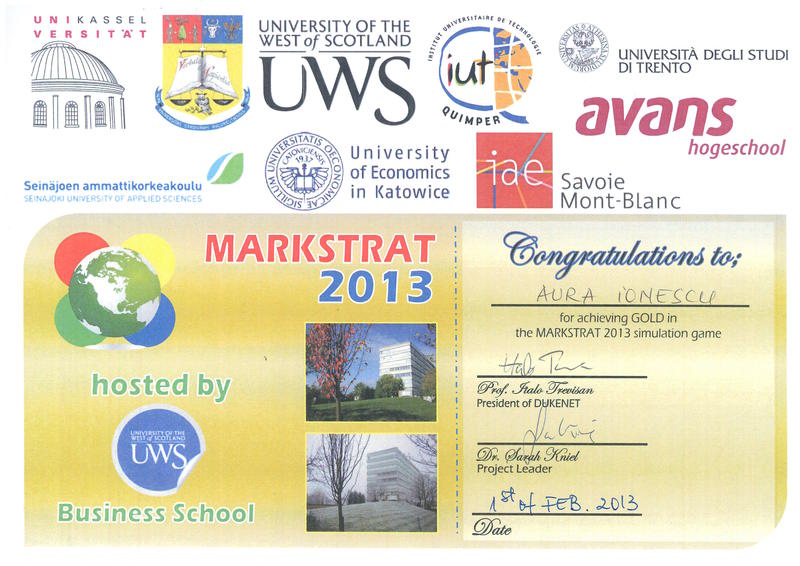 Markstrat 2013, Foto: unibuc.ro