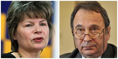 Mona Pivniceru si Valer Dorneanu, Foto: Colaj / Sursa foto: Agerpres