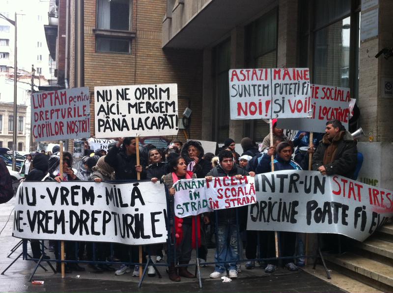 Protest Primaria sector 5, Foto: Hotnews