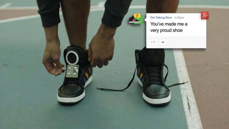 Google testeaza adidasii vorbitori, Foto: Google