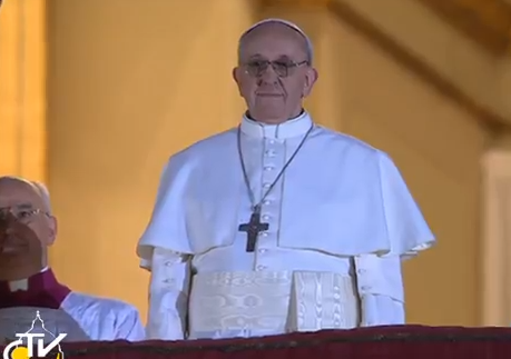 Noul Papa ales: Francisc, Foto: Captura YouTube