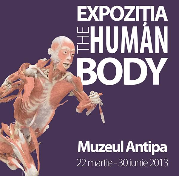 Afis expozitia The Human Body, Foto: antipa.ro