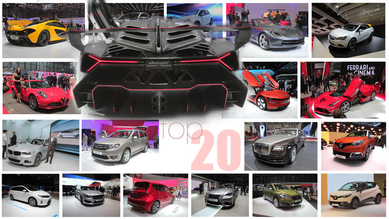 Colaj Premiere Masini Serie Geneva 2013, Foto: 0-100.ro