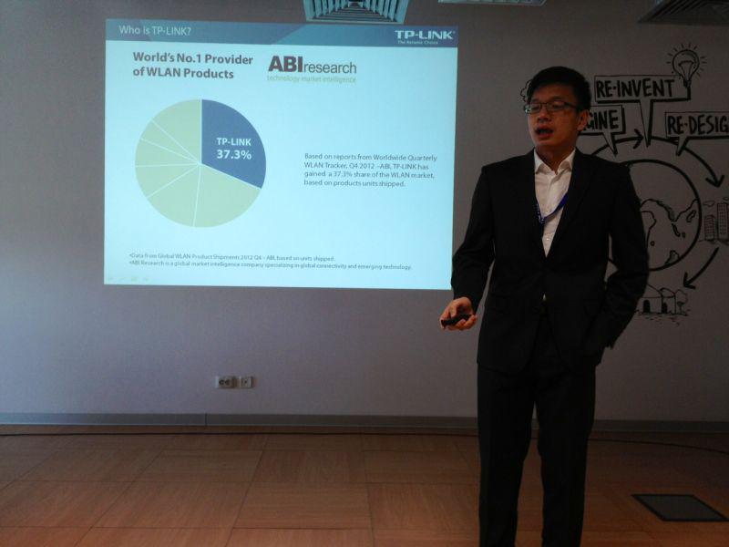 Hermes Song, directorul general al TP-Link Romania, Foto: Hotnews