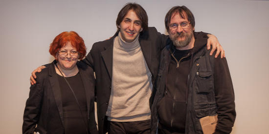 Lia Perjovsch, Yoel Gamzou and Dan Perjovschi, Foto: