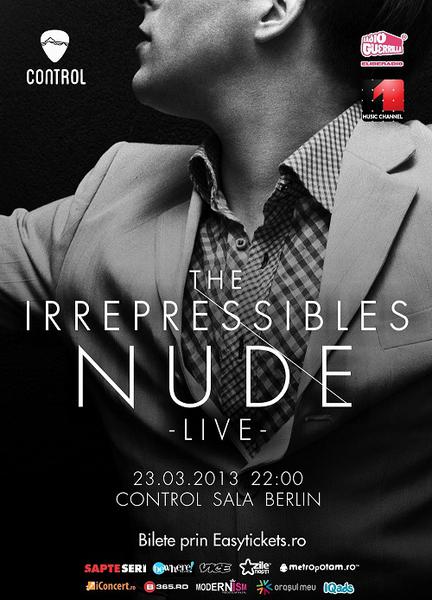 Nude cu The Irrepressibles, Foto: Afis spectacol