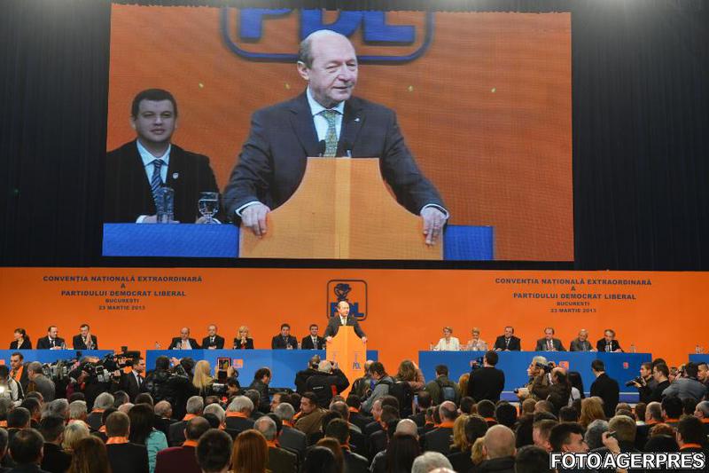 Traian Basescu la Conventia Nationala PDL, Foto: Agerpres