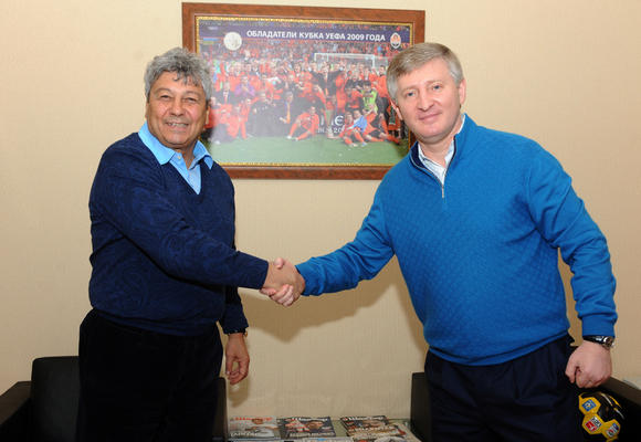 Mircea Lucescu si Rinat Ahmetov, Foto: shakhtar.com