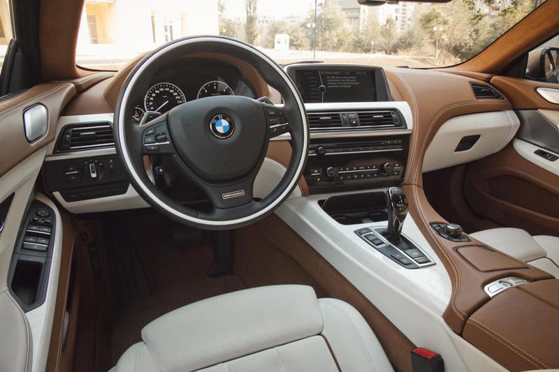 Interior BMW Seria 6 Gran Coupe, Foto: 0-100.ro