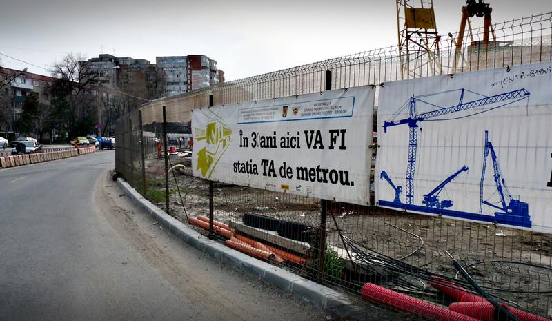 În 30 de ani aici va fi statia ta de metrou, Foto: HotNews.ro / Victor Cozmei