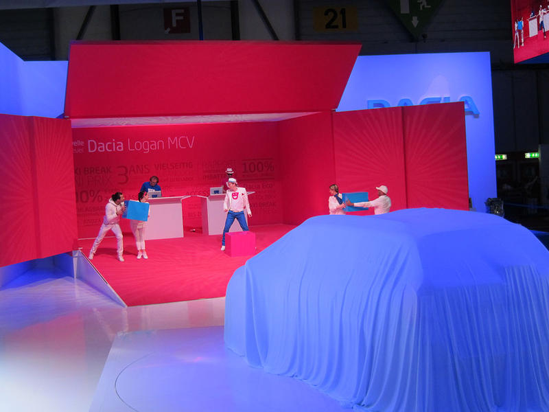 La standul Dacia la Geneva 2013, Foto: 0-100.ro