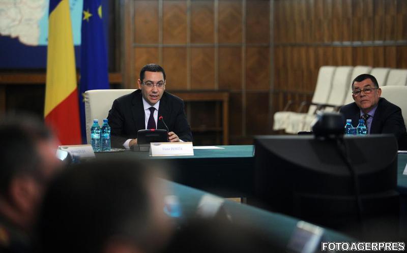 Victor Ponta si Radu Stroe, Foto: Agerpres